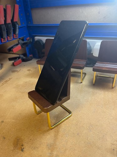 Mini chair phone stand - chair,