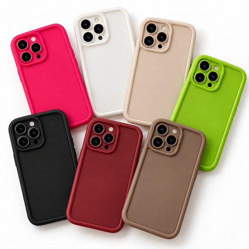 Matte silicone phone case for - matte,