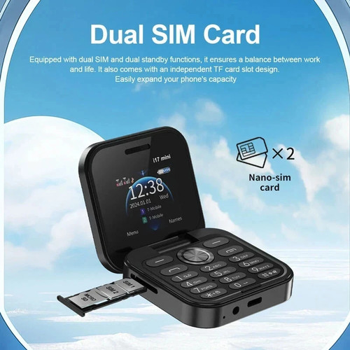 I17 pro flip mini - mobile, phone