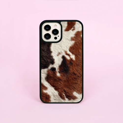 Cowhide brown cow - spots, animal