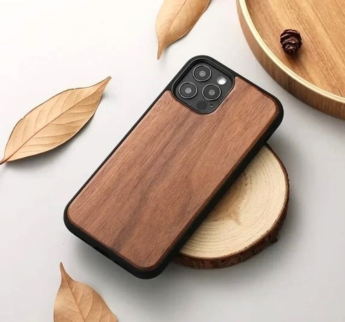 Wooden phone case for iphone - wooden,
