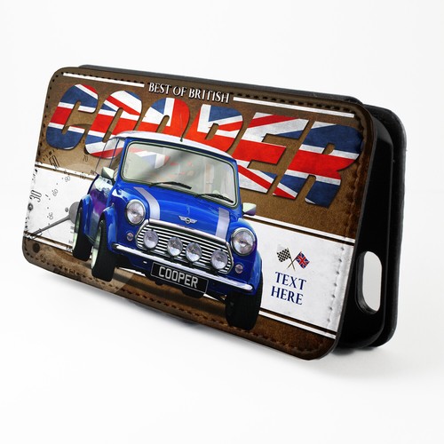 Personalised mini cooper blue - mini,
